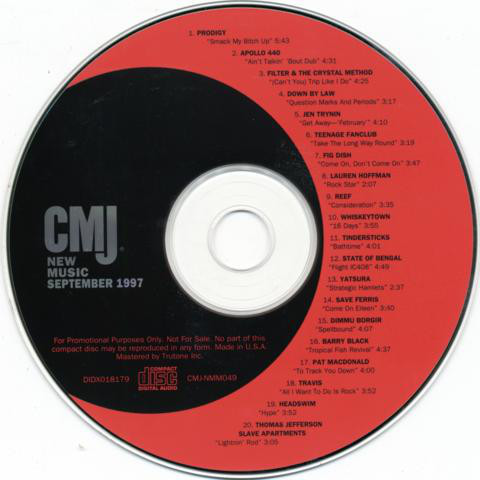 CMJ New Music - September 1997