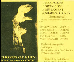 Chorus Of Ruin - Swan Dive (demo)